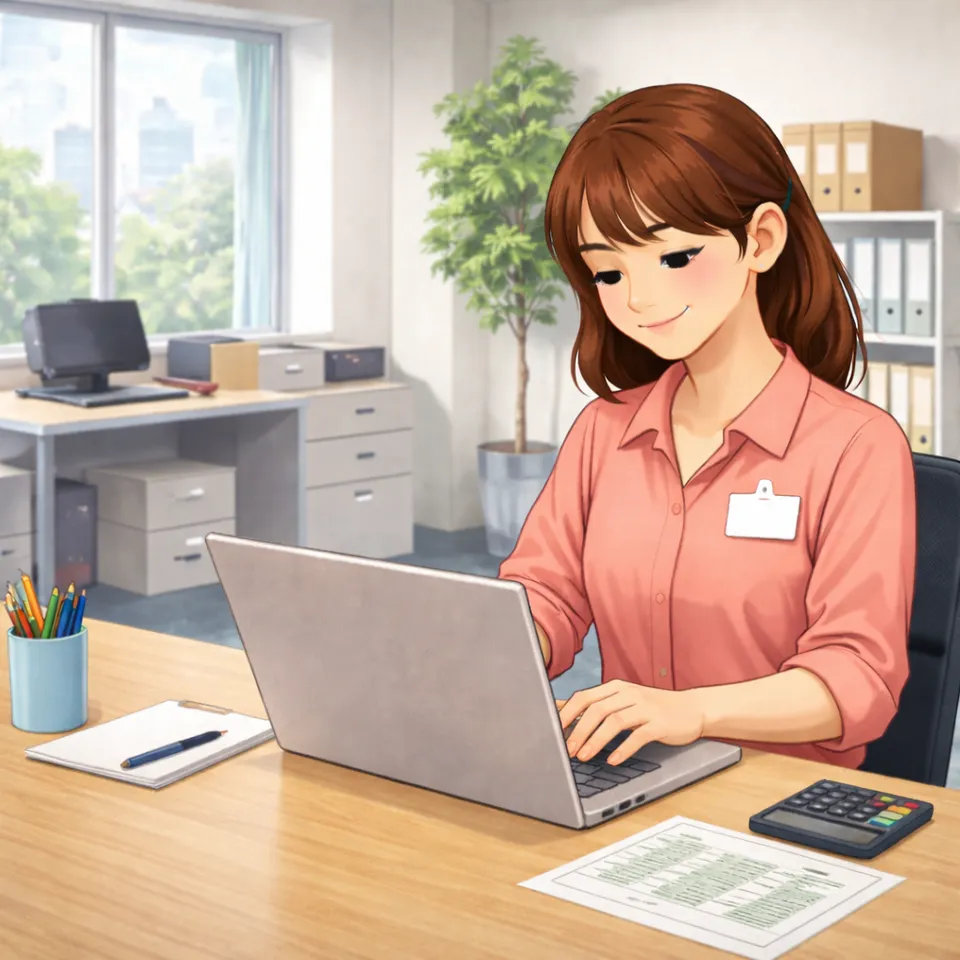 大阪市西区・本町のB型作業所ひだまり｜【PC作業】のお仕事